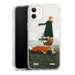 Carry Case Hülle Transparent/glitter ohne Band