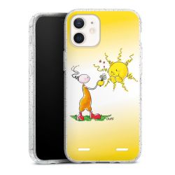 Carry Case Hülle Transparent/glitter ohne Band