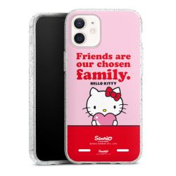 Carry Case Hülle Transparent/glitter ohne Band