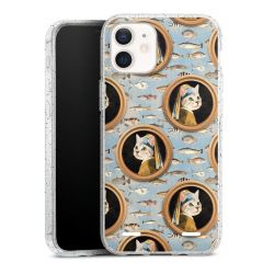 Carry Case Hülle Transparent/glitter ohne Band