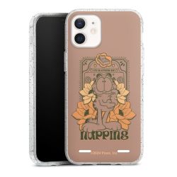 Carry Case Hülle Transparent/glitter ohne Band