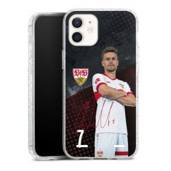 Carry Case Hülle Transparent/glitter ohne Band