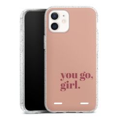 Carry Case Hülle Transparent/glitter ohne Band