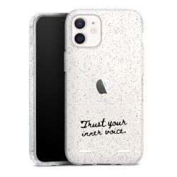 Carry Case Hülle Transparent/glitter ohne Band