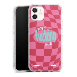 Carry Case Hülle Transparent/glitter ohne Band