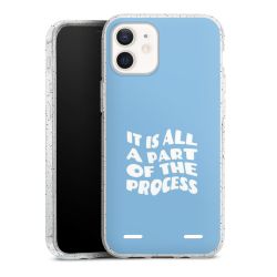 Carry Case Hülle Transparent/glitter ohne Band