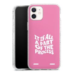 Carry Case Hülle Transparent/glitter ohne Band