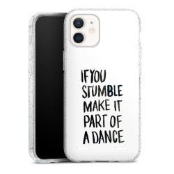 Carry Case Hülle Transparent/glitter ohne Band