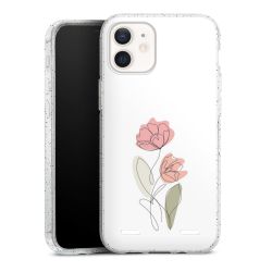 Carry Case Hülle Transparent/glitter ohne Band