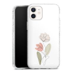 Carry Case Hülle Transparent/glitter ohne Band