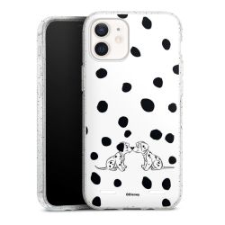 Carry Case Hülle Transparent/glitter ohne Band