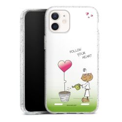 Carry Case Hülle Transparent/glitter ohne Band