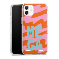 Carry Case Hülle Transparent/glitter ohne Band