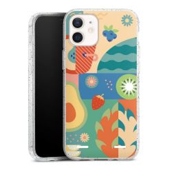 Carry Case Hülle Transparent/glitter ohne Band