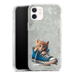 Carry Case Hülle Transparent/glitter ohne Band