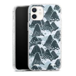 Carry Case Hülle Transparent/glitter ohne Band