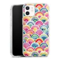 Carry Case Hülle Transparent/glitter ohne Band