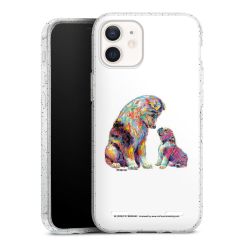 Carry Case Hülle Transparent/glitter ohne Band