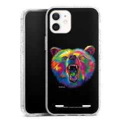 Carry Case Hülle Transparent/glitter ohne Band