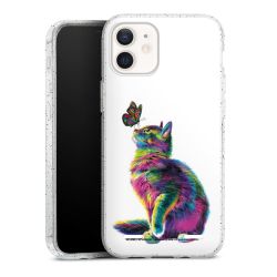 Carry Case Hülle Transparent/glitter ohne Band