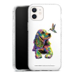 Carry Case Hülle Transparent/glitter ohne Band