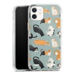 Carry Case Hülle Transparent/glitter ohne Band