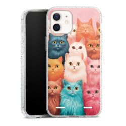 Carry Case Hülle Transparent/glitter ohne Band