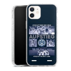 Carry Case Hülle Transparent/glitter ohne Band