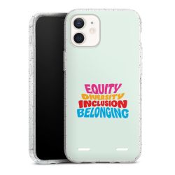 Carry Case Hülle Transparent/glitter ohne Band