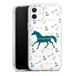 Carry Case Hülle Transparent/glitter ohne Band