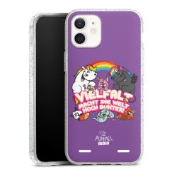 Carry Case Hülle Transparent/glitter ohne Band