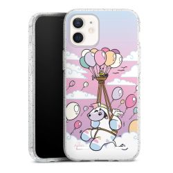 Carry Case Hülle Transparent/glitter ohne Band