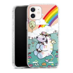 Carry Case Hülle Transparent/glitter ohne Band