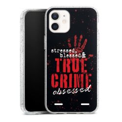 Carry Case Hülle Transparent/glitter ohne Band