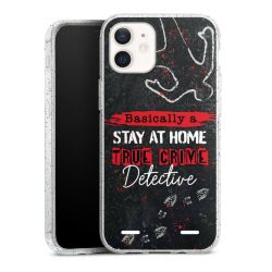 Carry Case Hülle Transparent/glitter ohne Band