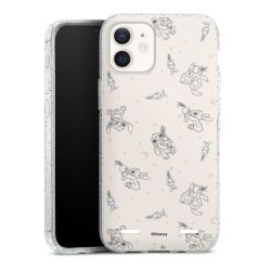 Carry Case Hülle Transparent/glitter ohne Band