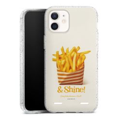 Carry Case Hülle Transparent/glitter ohne Band