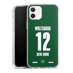 Carry Case Hülle Transparent/glitter ohne Band