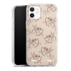 Carry Case Hülle Transparent/glitter ohne Band