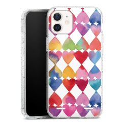 Carry Case Hülle Transparent/glitter ohne Band