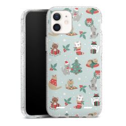 Carry Case Hülle Transparent/glitter ohne Band