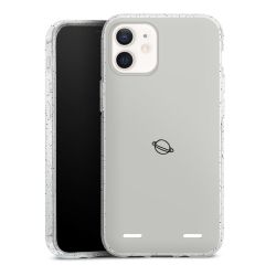 Carry Case Hülle Transparent/glitter ohne Band