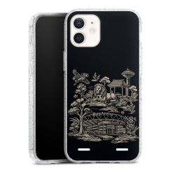 Carry Case Hülle Transparent/glitter ohne Band