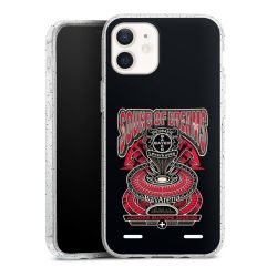 Carry Case Hülle Transparent/glitter ohne Band