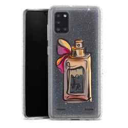 New Carry Case Hülle transparent-glitter