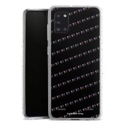 Carry Case Hülle Transparent/glitter ohne Band