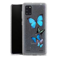 New Carry Case Hülle transparent-glitter