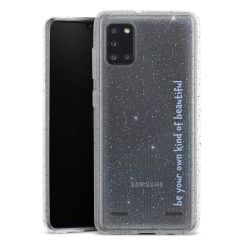 New Carry Case Hülle transparent-glitter