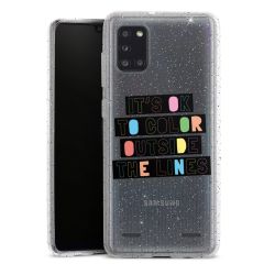 Carry Case Hülle Transparent/glitter ohne Band