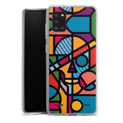 Carry Case Hülle Transparent/glitter ohne Band